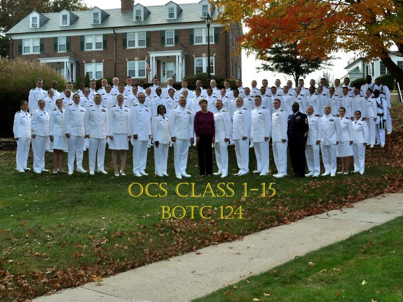 NOAA Corps Basic Officer Training Class 124 and Coast Guard Officer Candidate School Class 1-15