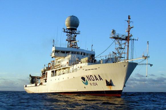 NOAA Ship Ronald H. Brown at sea